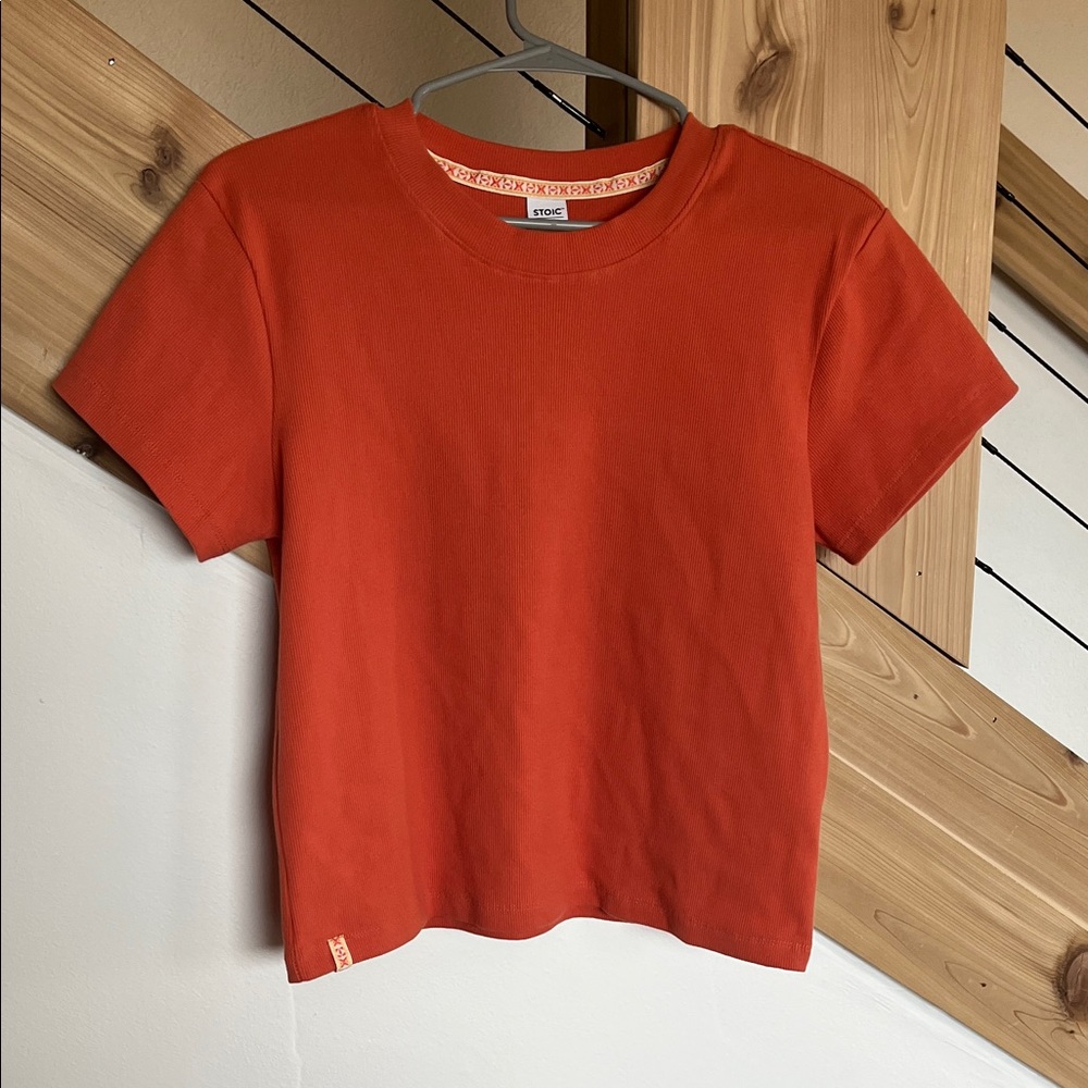 Stoic Ribbed Tiny T-Shirt